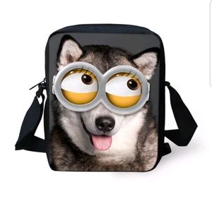 Funny Animal small tote 9.05"(H) x 6.69"(L) x 2.36